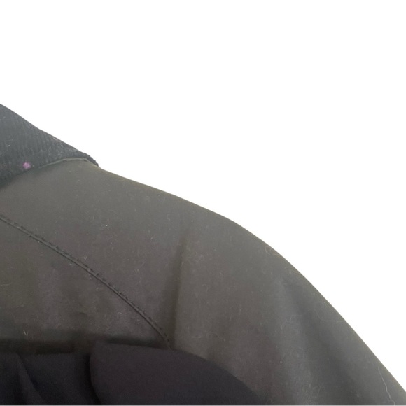 Barbour by Alexachung Trudie  Green Waxed Long Coat Jacket US 8 - Picture 12 of 16